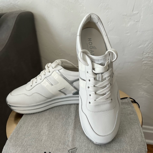 Hogan Midi H222 Sneakers - Size 38.5 European size - Picture 8 of 9